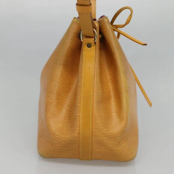 LOUIS VUITTON Epi Petit Noe Shoulder Bag Yellow M44109 LV Auth EC352 - Picture 4 of 15